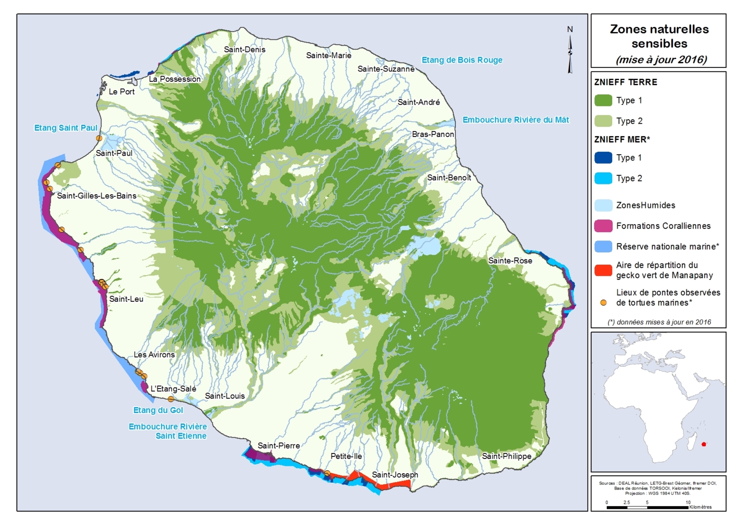 Les paysages et les reliefs​ < Atlas des paysages de La Réunion